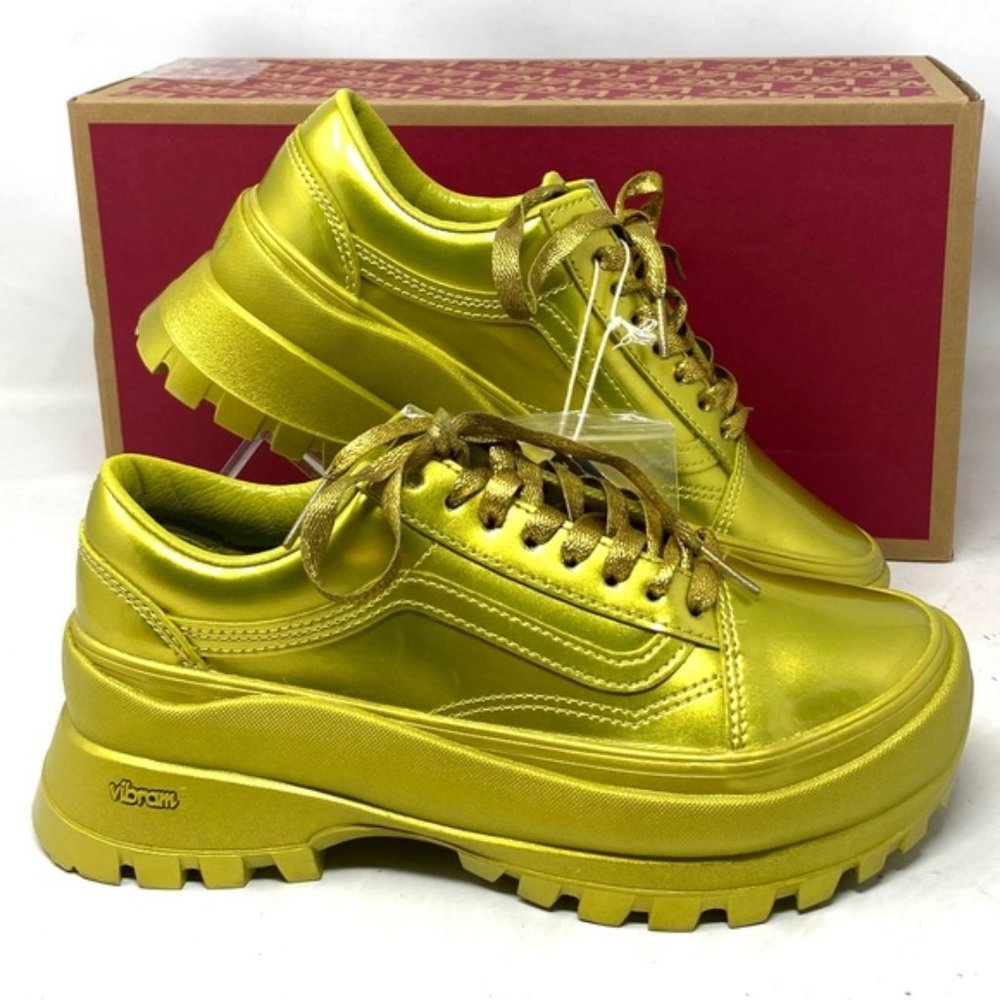VANS Collina Strada Old Skool Vibram Women Synthetic Yellow Low Shoe VN0009Q4YL9